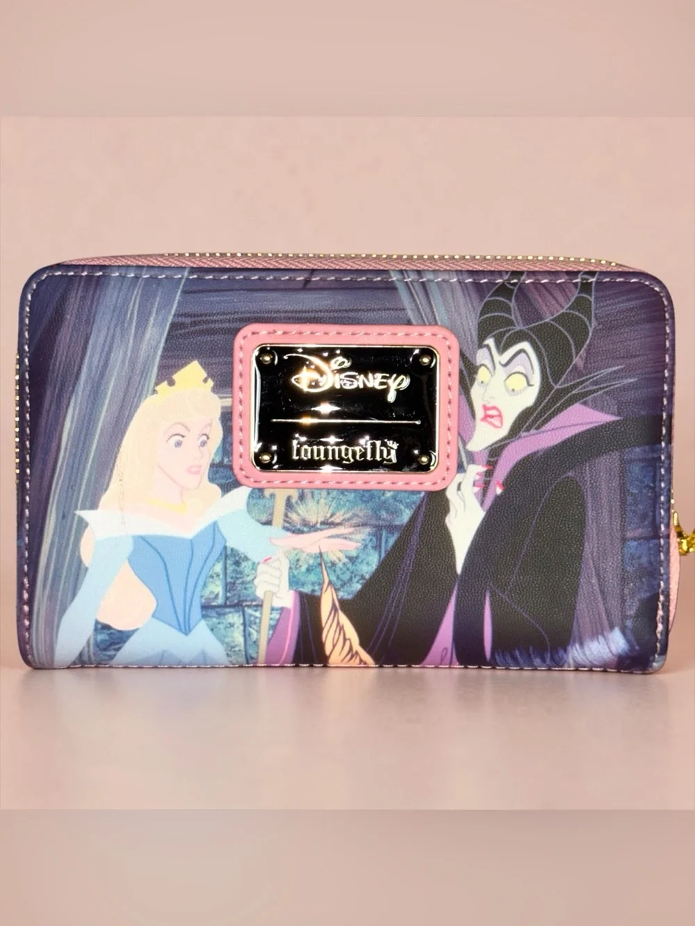 Loungefly Disney Sleeping Beauty Princess Scene Zip Around Wallet